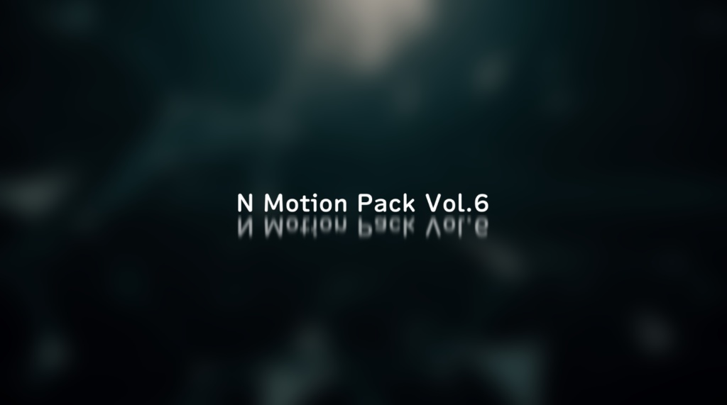 【VJ素材】N Motion Pack Vol.6