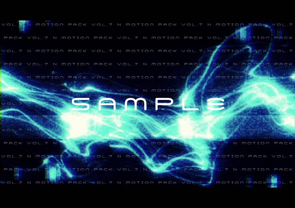 【VJ素材】N Motion Pack Vol.7
