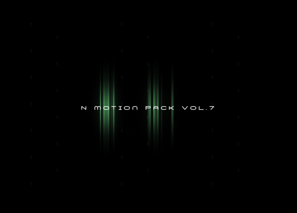 【VJ素材】N Motion Pack Vol.7