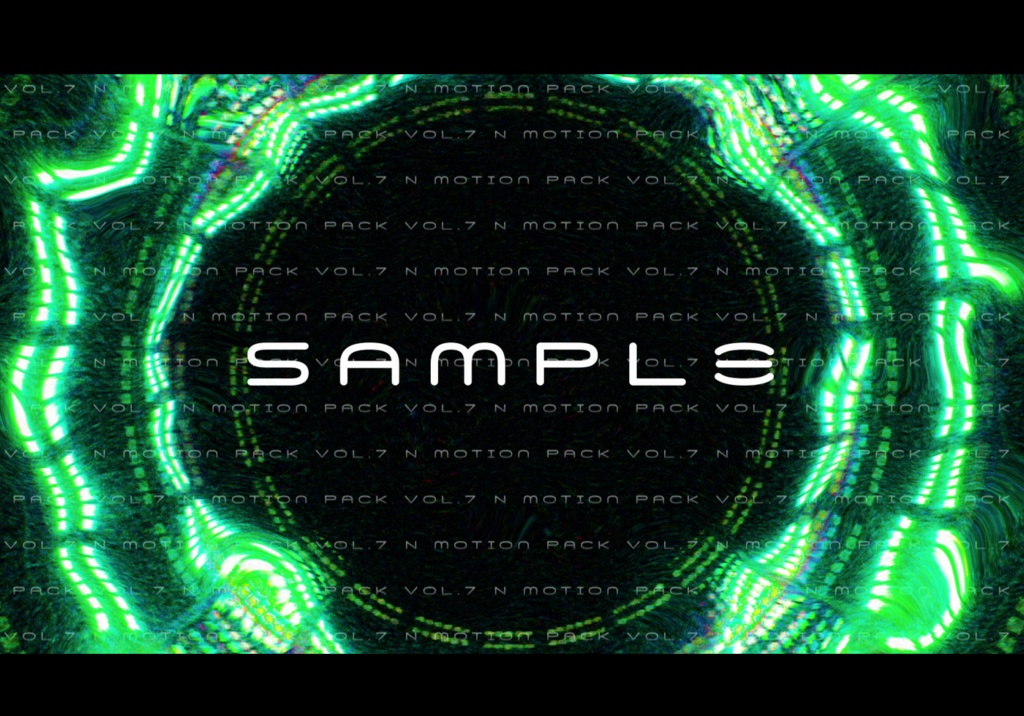 【VJ素材】N Motion Pack Vol.7