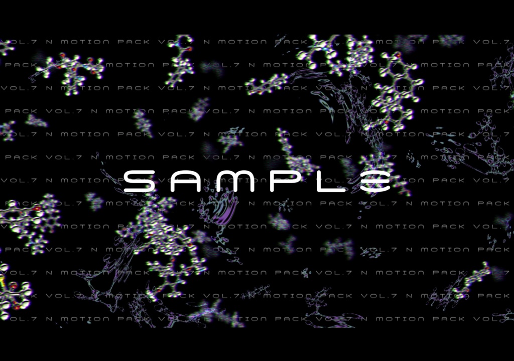 【VJ素材】N Motion Pack Vol.7