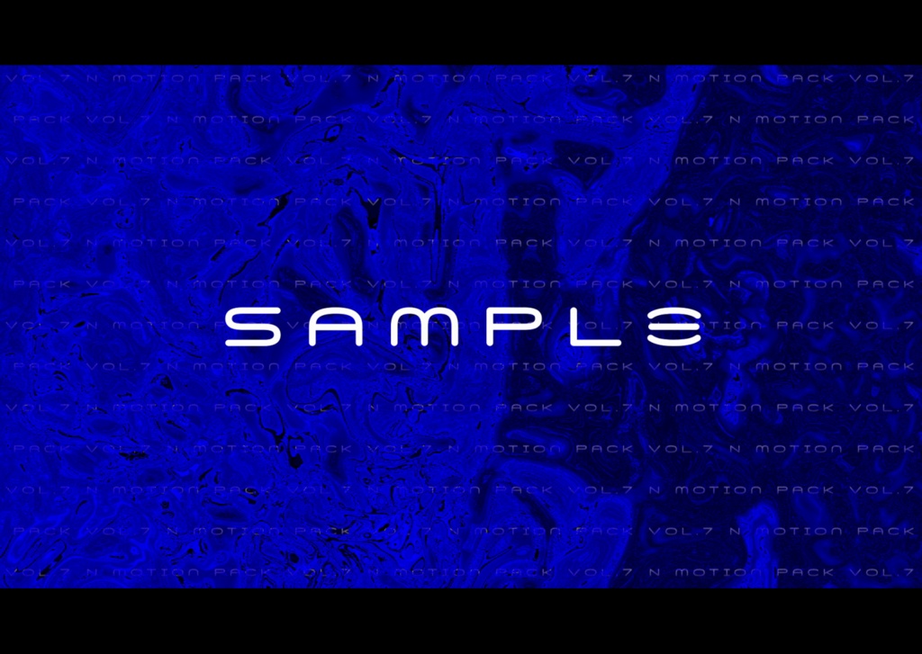 【VJ素材】N Motion Pack Vol.7