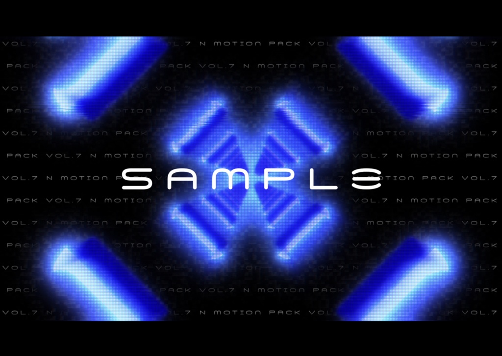 【VJ素材】N Motion Pack Vol.7