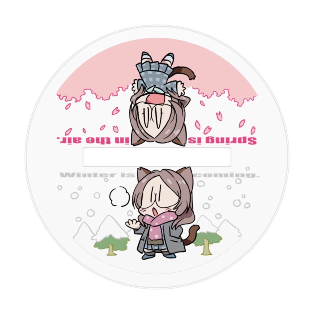 【1周年記念】猫条いしたにアクリルフィギュア No.2