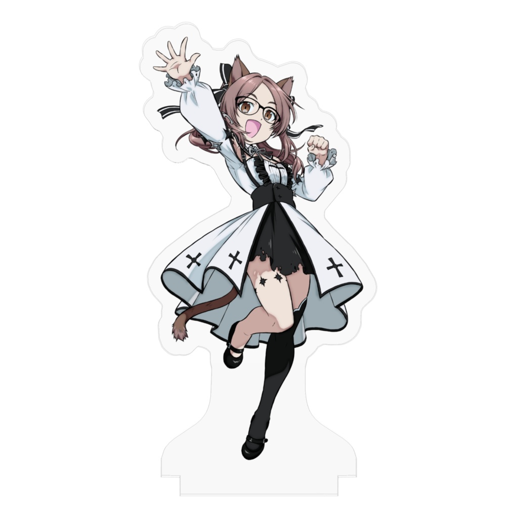 【誕生日&登録者300人記念】猫条いしたにアクリルフィギュア「アイドル1」