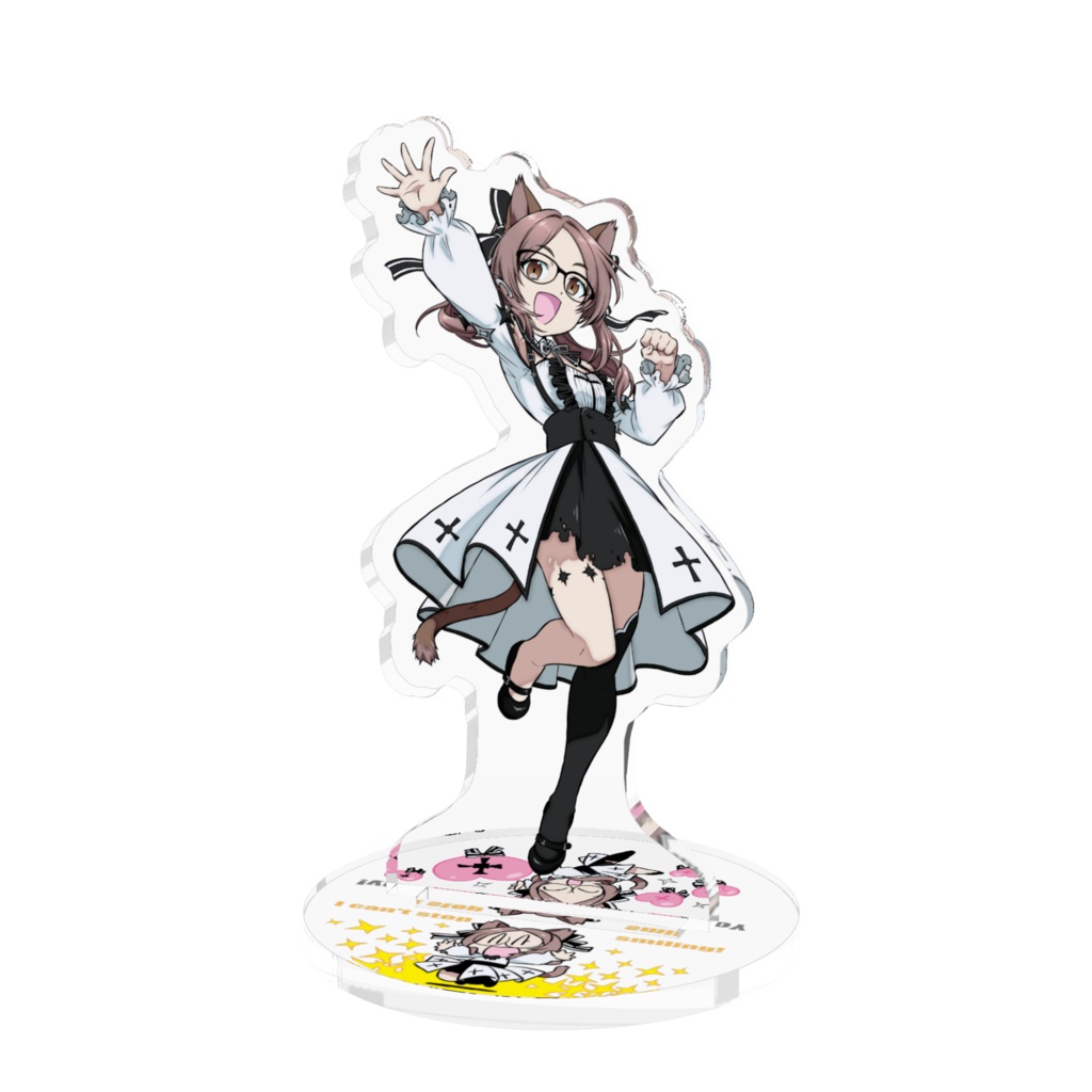 【誕生日&登録者300人記念】猫条いしたにアクリルフィギュア「アイドル1」