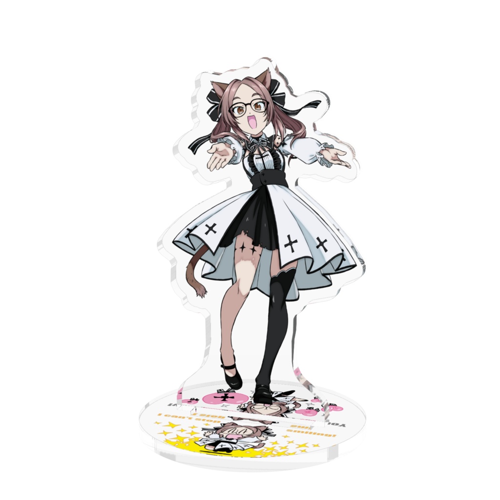 【誕生日&登録者300人記念】猫条いしたにアクリルフィギュア「アイドル2」