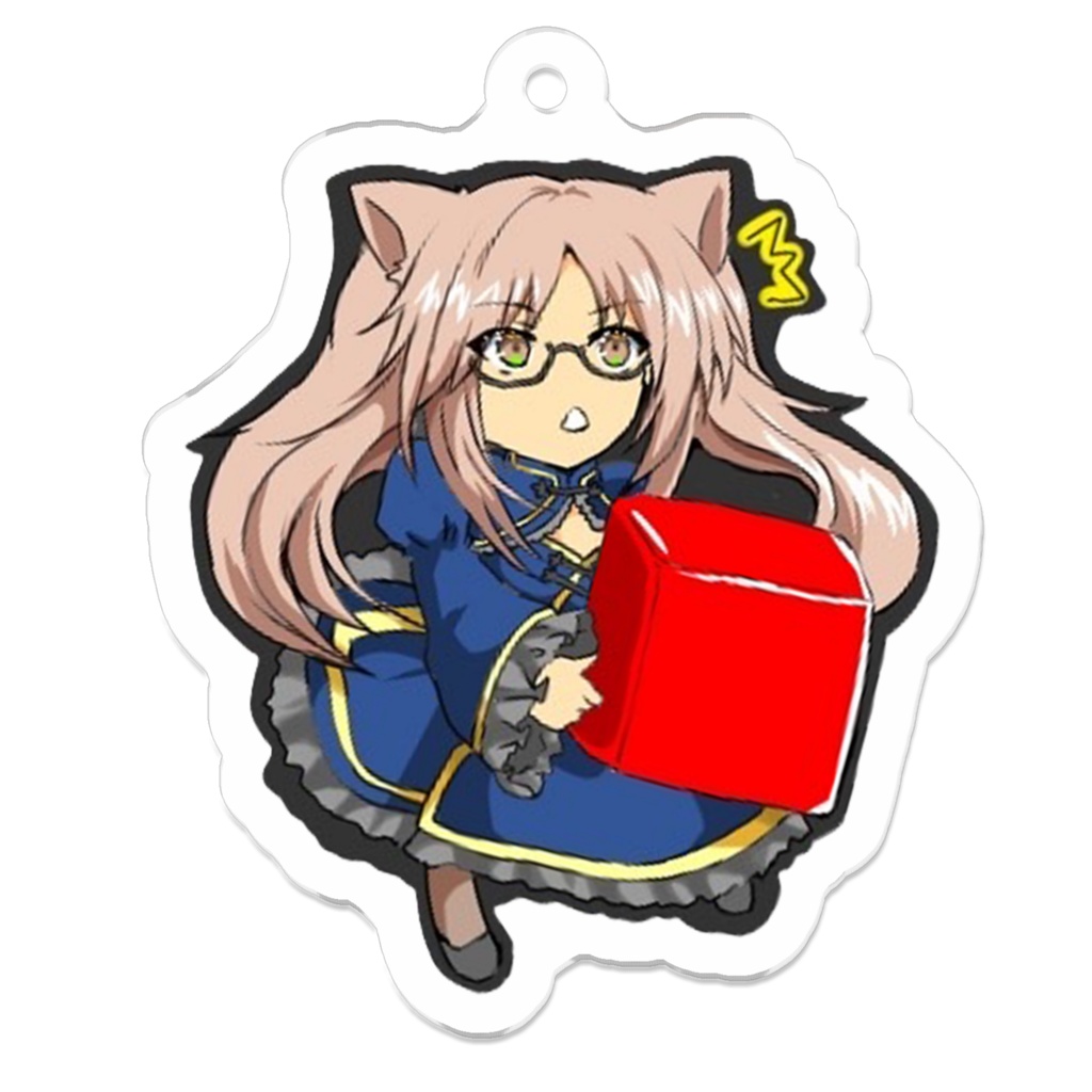 【めが☆すた】三女「猫条いしたに」(卒業生)アクリルキーホルダー