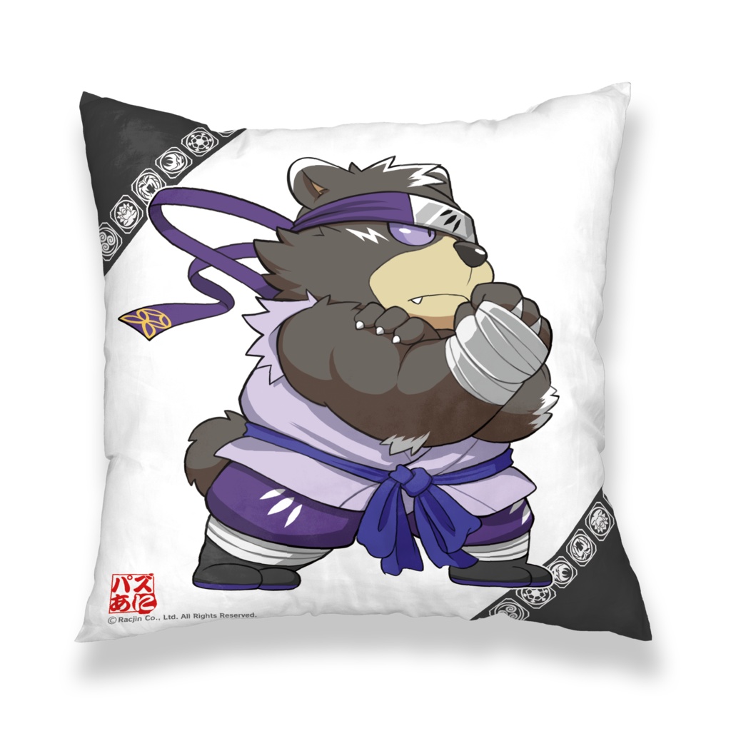 パズあにクッションカバー【大江千兵衛】