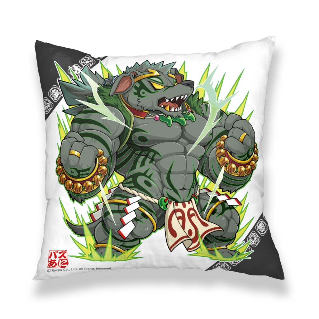 パズあにクッションカバー【天手力男】