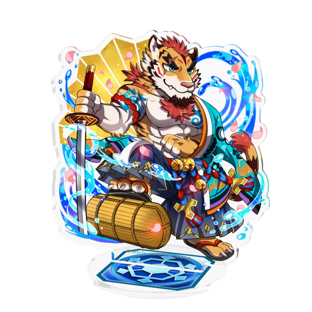 パズあにアクリルフィギュア【新門辰五郎】