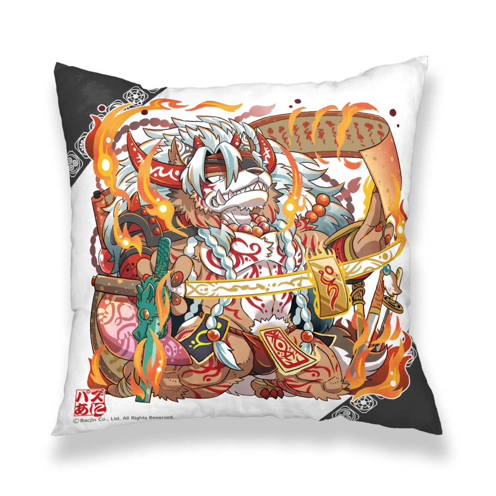 パズあにクッションカバー【鬼一法眼】
