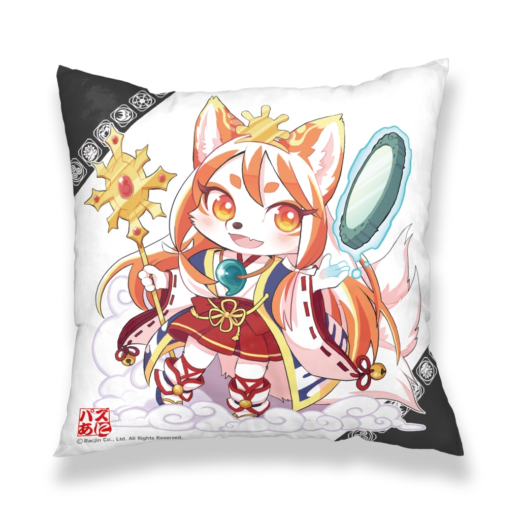 パズあにクッションカバー【天照皇大神】