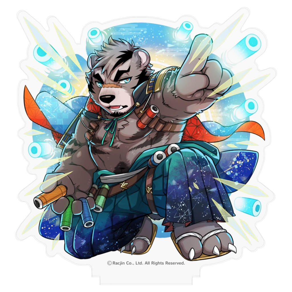 パズあにアクリルフィギュア【村井貞勝】