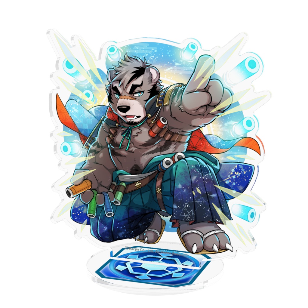 パズあにアクリルフィギュア【村井貞勝】