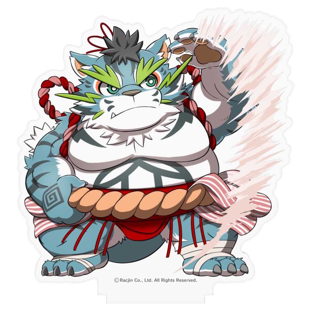 パズあにアクリルフィギュア【雷電震右衛門】