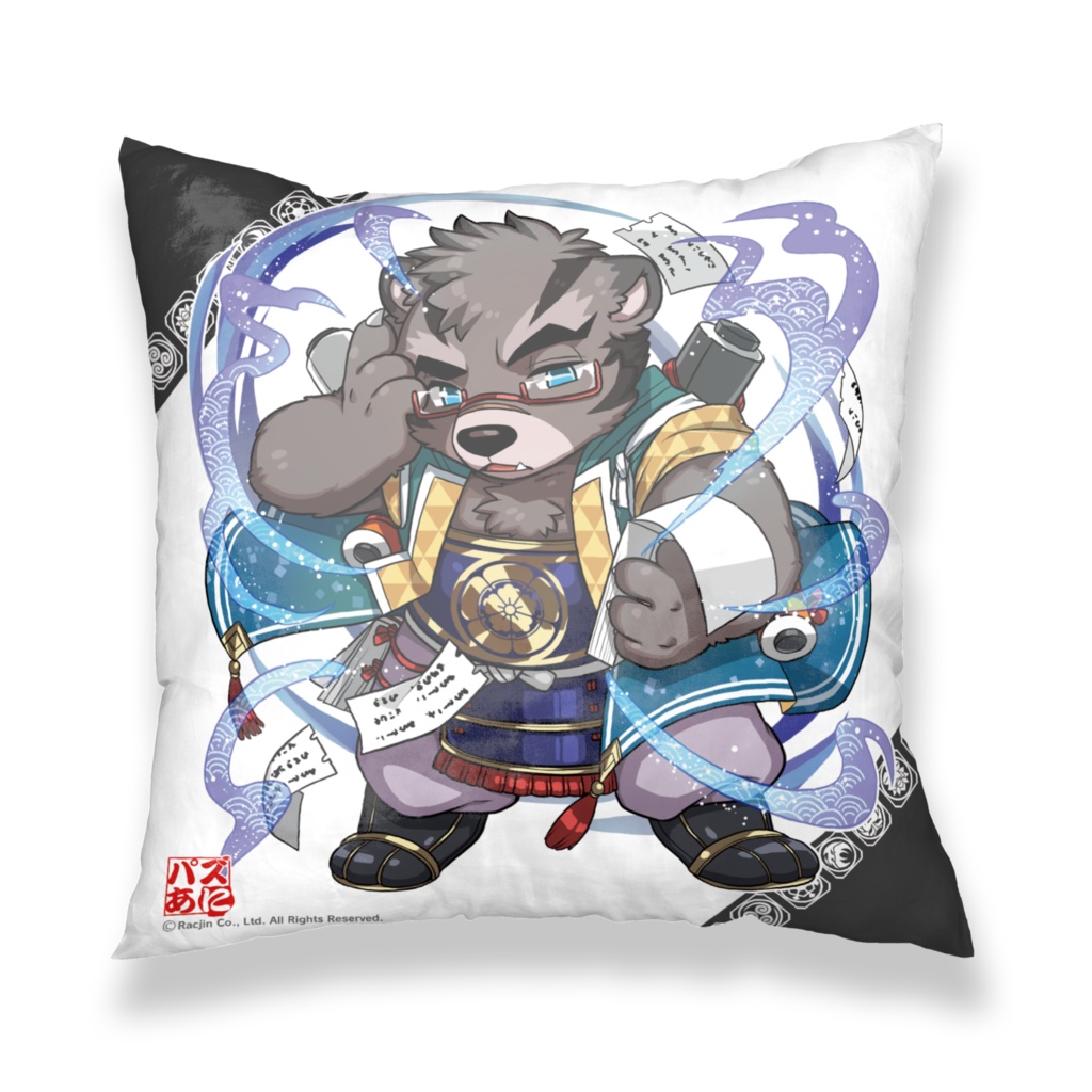 パズあにクッションカバー【村井貞勝】