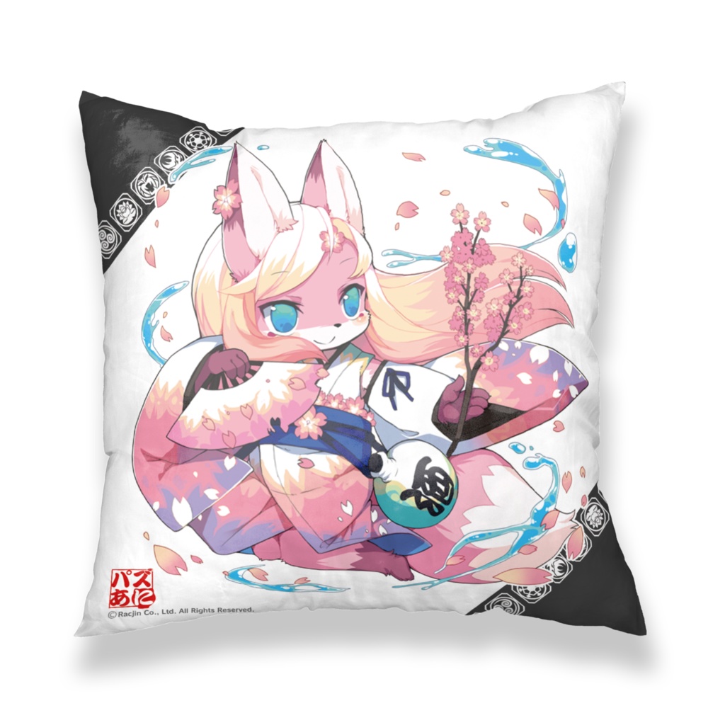 パズあにクッションカバー【木花咲耶姫】