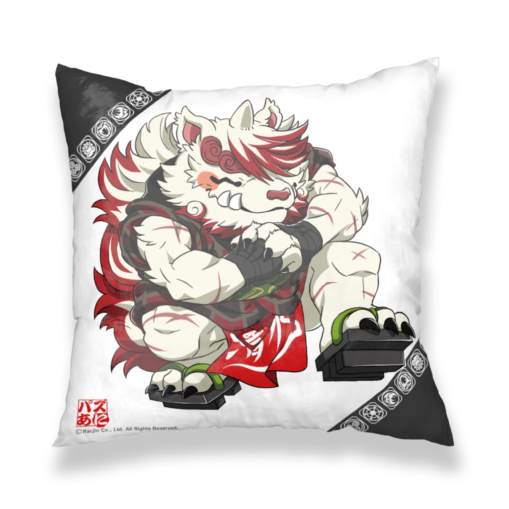 パズあにクッションカバー【大政・小政】