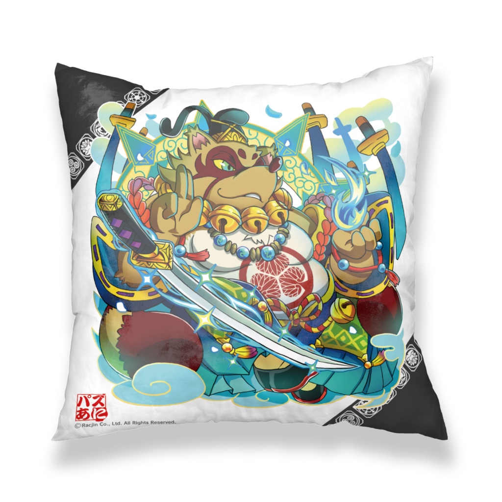 パズあにクッションカバー【徳川家康】
