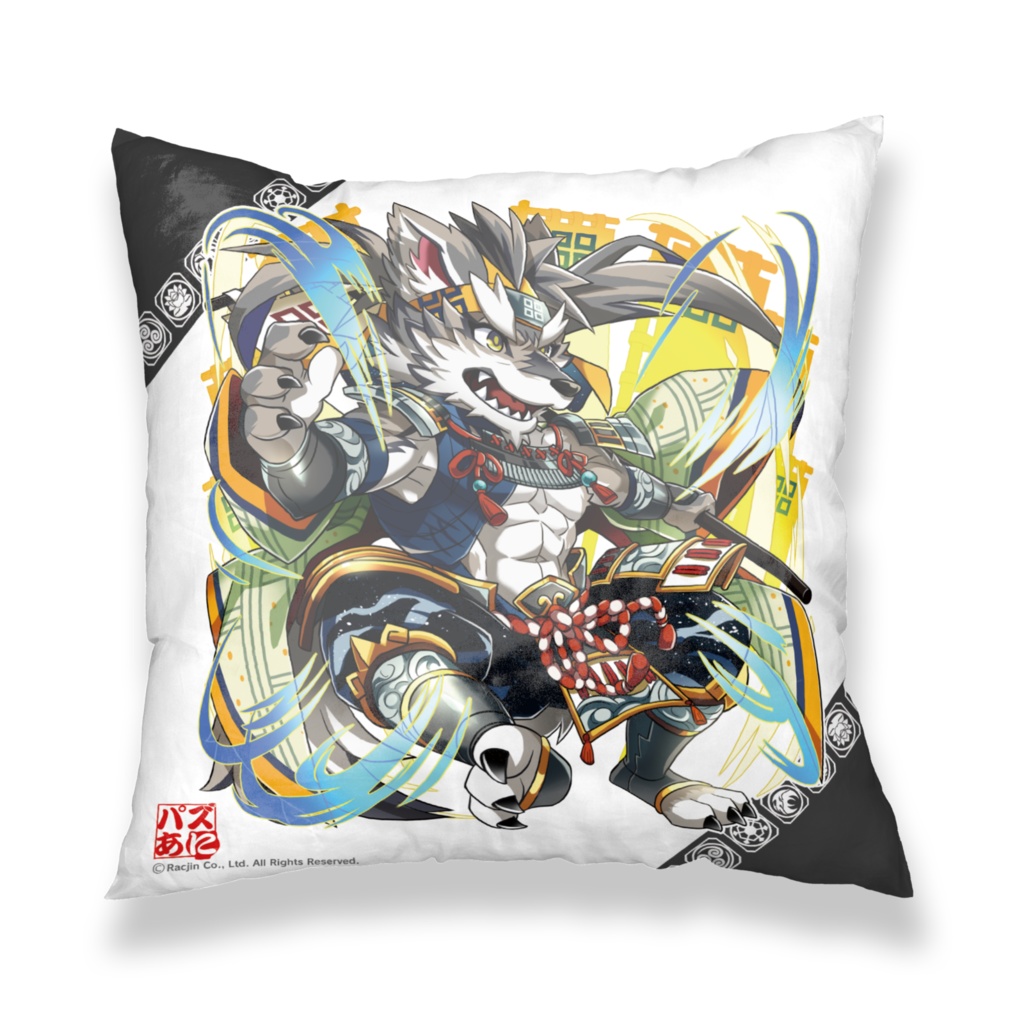 パズあにクッションカバー【尼子晴久】
