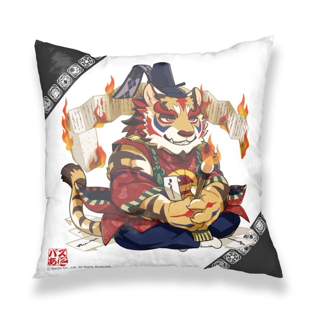 パズあにクッションカバー【足利義昭】