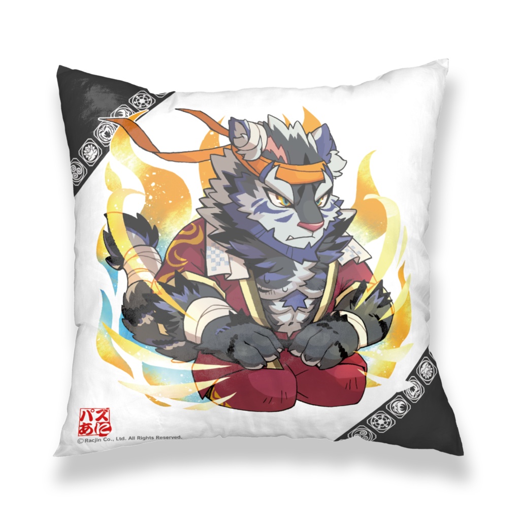 パズあにクッションカバー【富田常次郎】