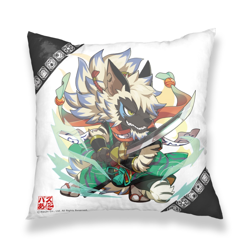 パズあにクッションカバー【岡田以蔵】