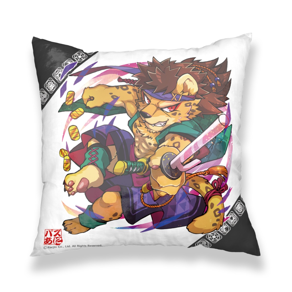 パズあにクッションカバー【長谷川平蔵】