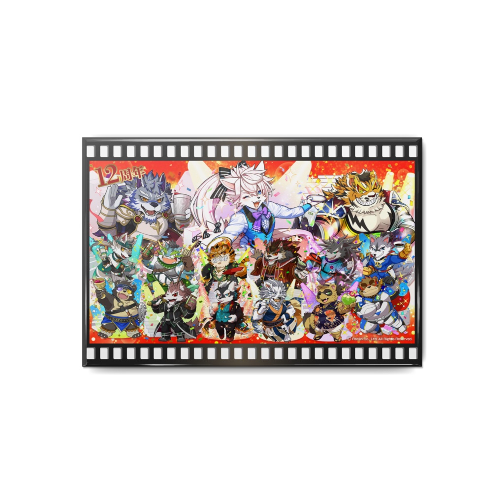 メモリアル缶バッジ【12周年】