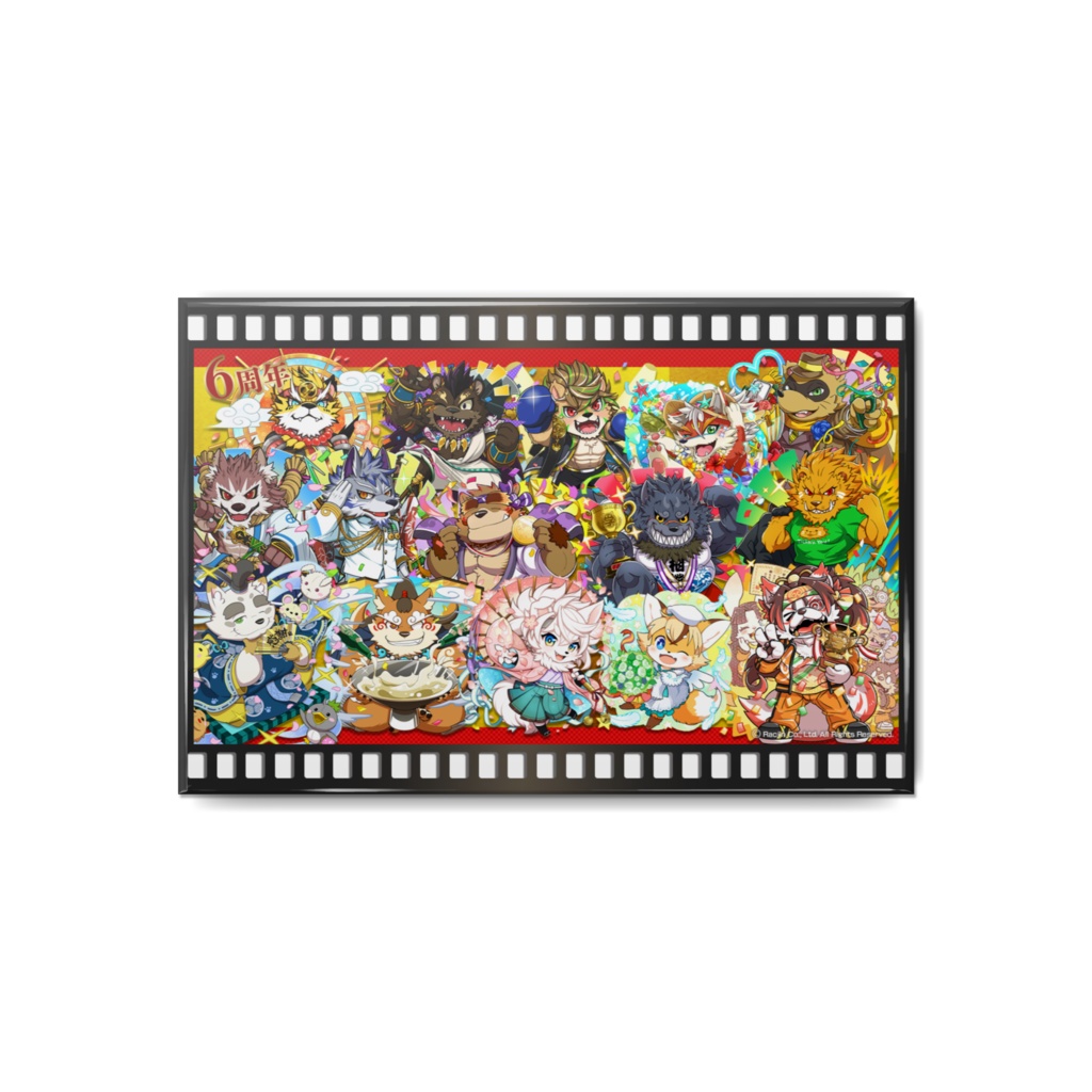 メモリアル缶バッジ【6周年】