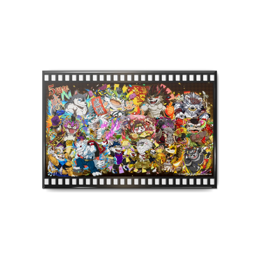 メモリアル缶バッジ【5周年】