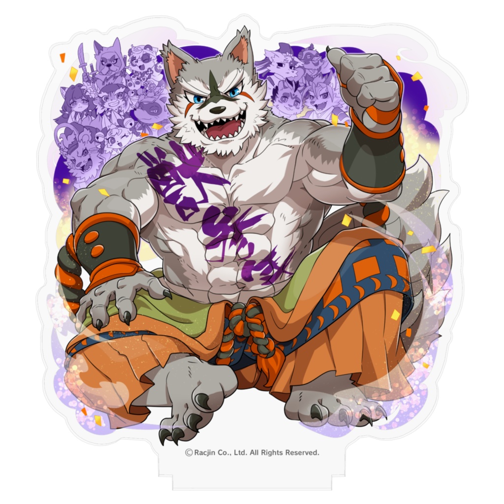 パズあにアクリルフィギュア_メモリアル版【獣参年仏上級武将】