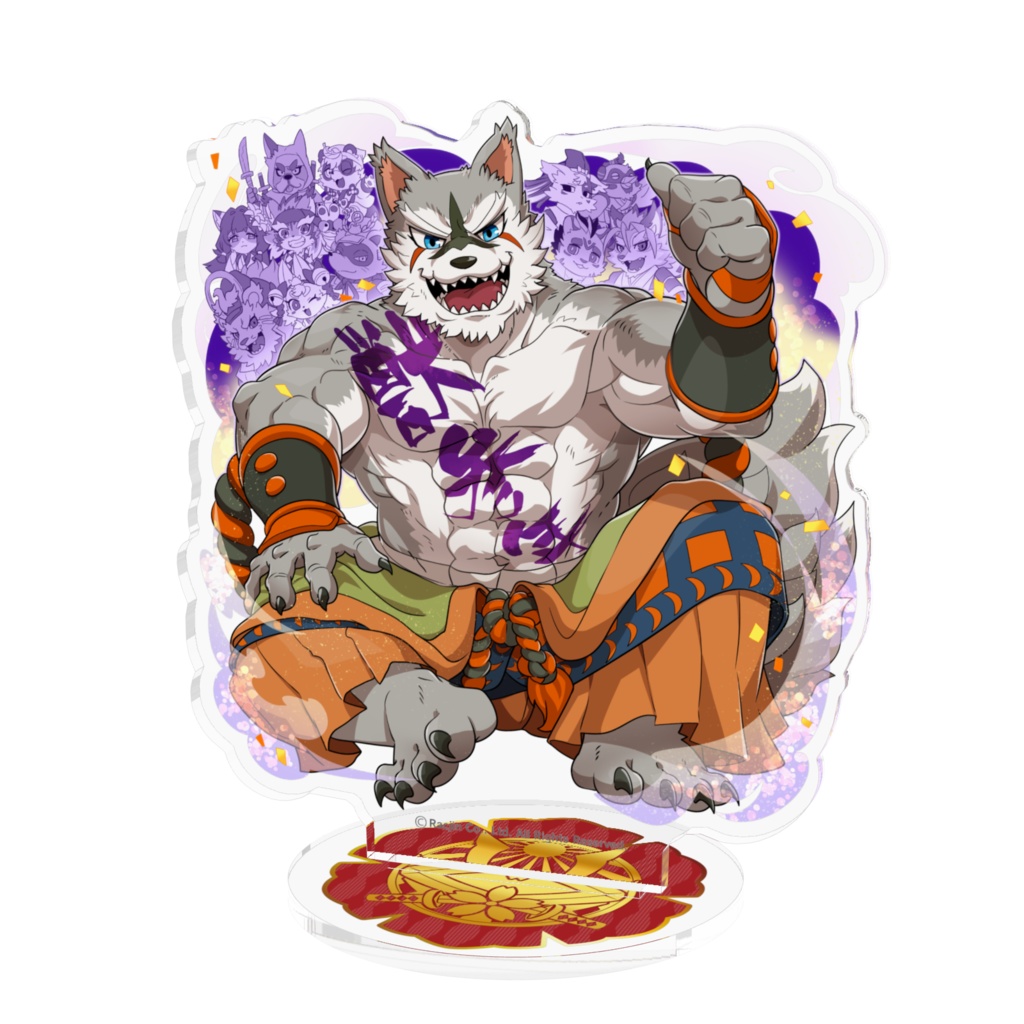 パズあにアクリルフィギュア_メモリアル版【獣参年仏上級武将】