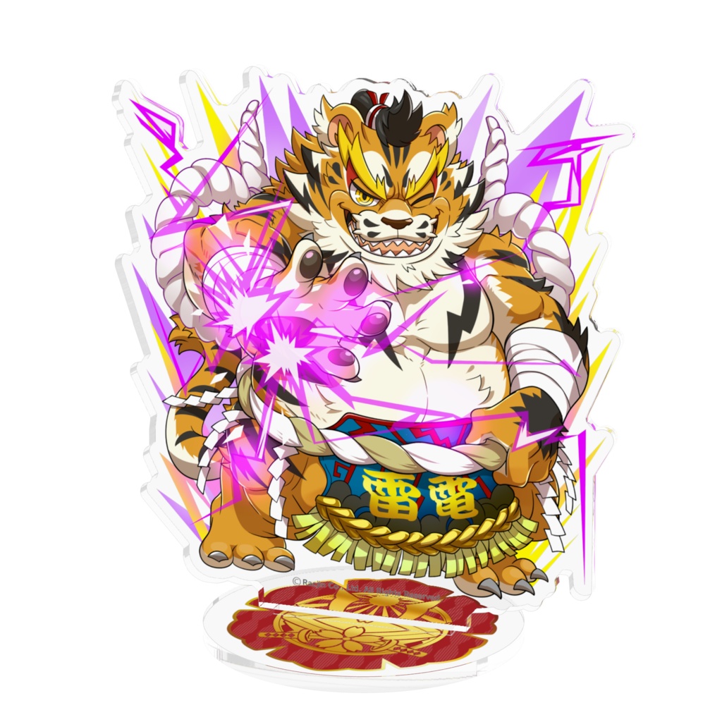 パズあにアクリルフィギュア_メモリアル版【雷電爲右エ門】