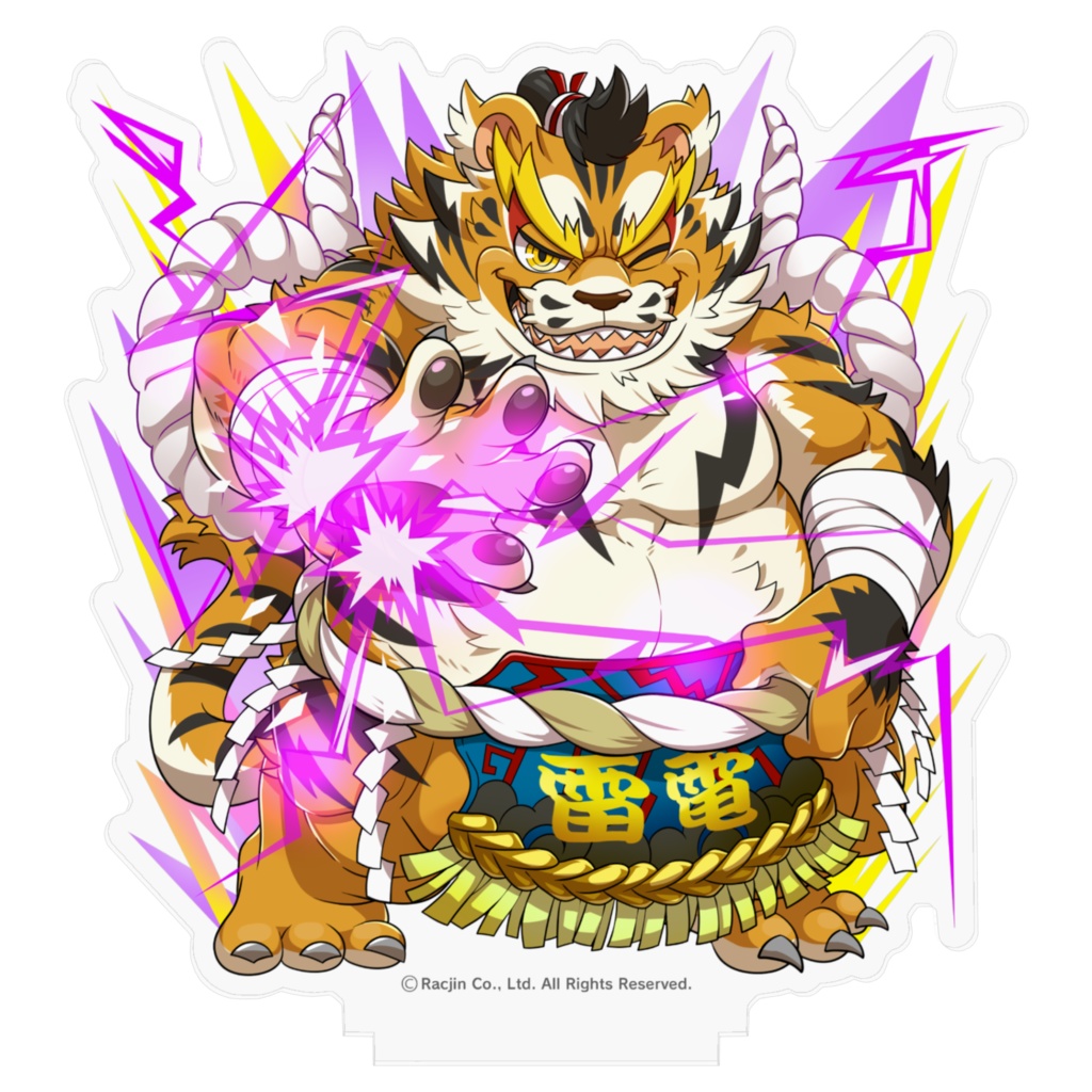 パズあにアクリルフィギュア_メモリアル版【雷電爲右エ門】