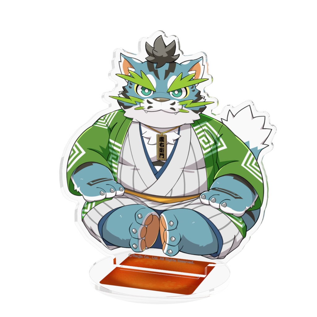 モフあにアクリルフィギュア【雷電震右衛門】