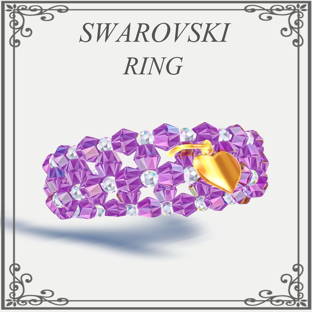 3Dモデル『SWAROVSKI RING』