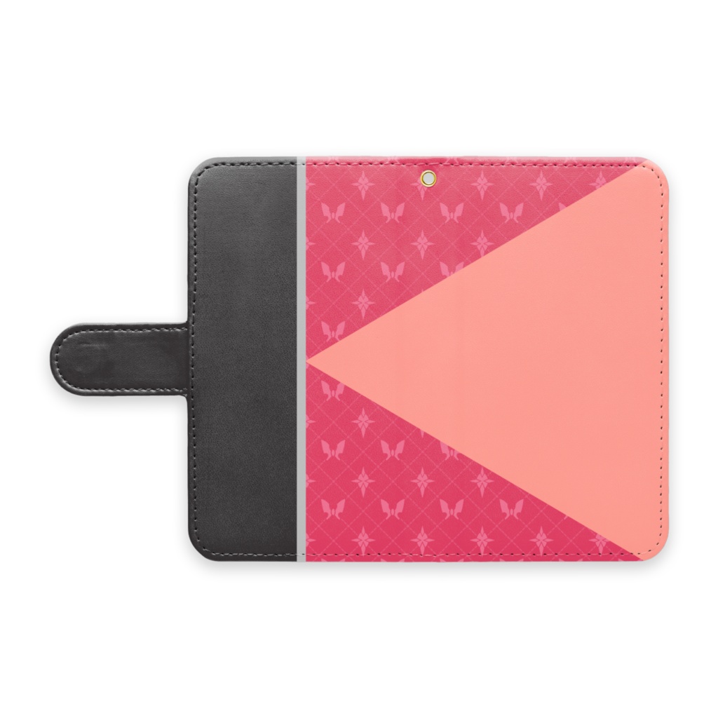 【Android】イリスモチーフ手帳型ケース