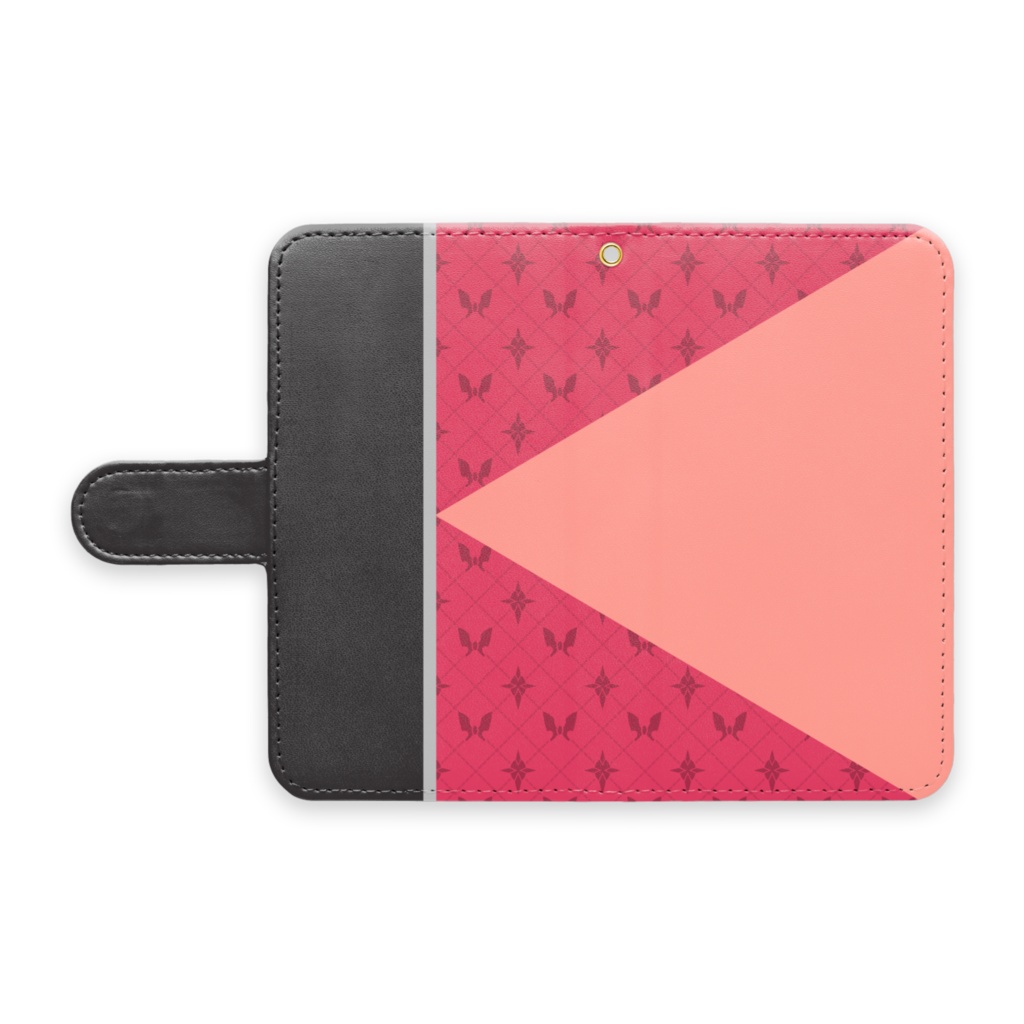 【Android】イリスモチーフ手帳型ケース