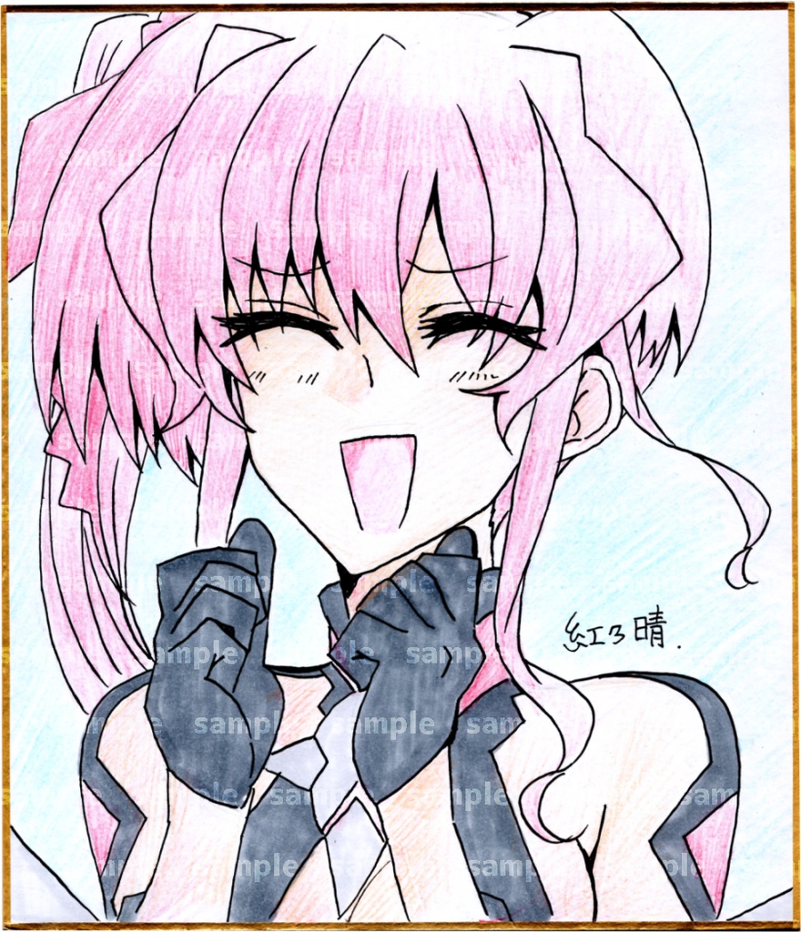 【色紙】イリス【中サイズ】