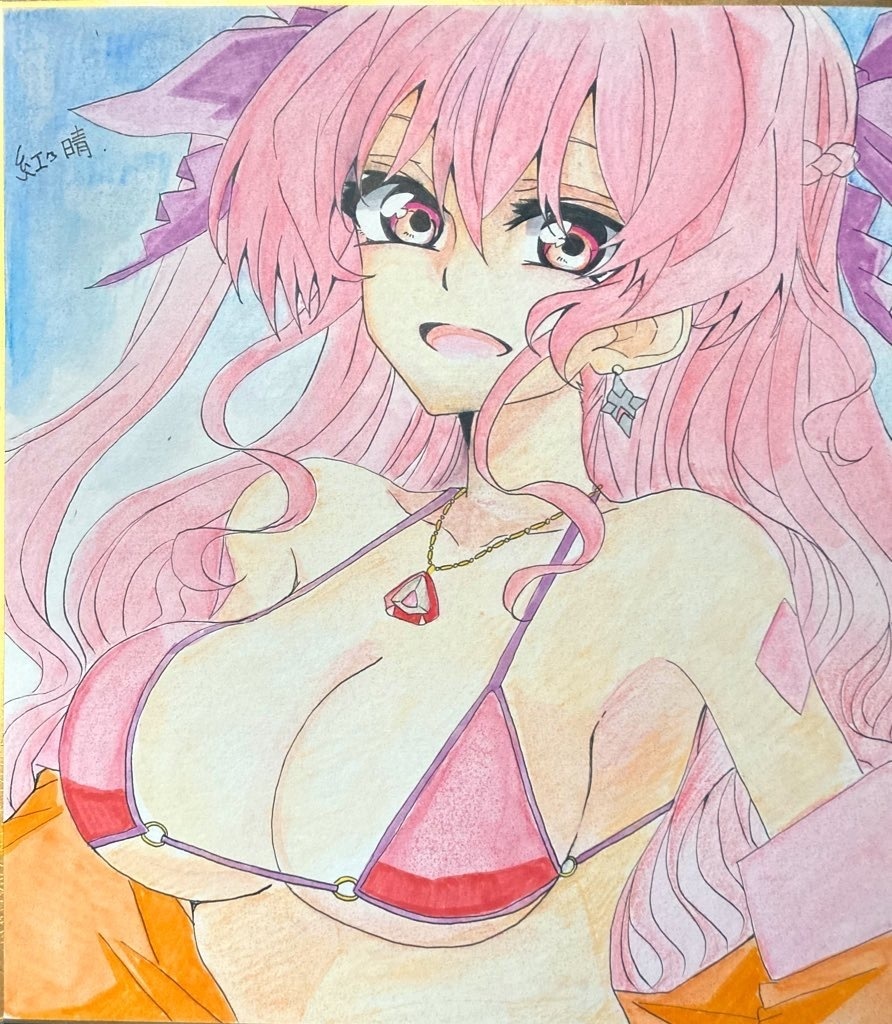 【色紙】イリス