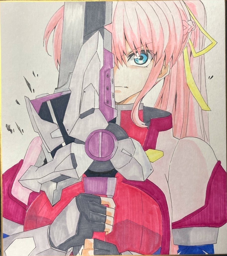 【色紙】烈火の将シグナム