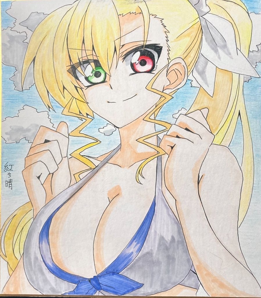 【色紙】高町ヴィヴィオ