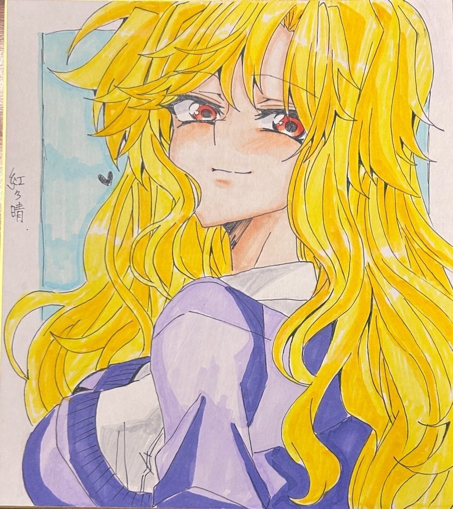 【色紙】フェイト・T・ハラオウン