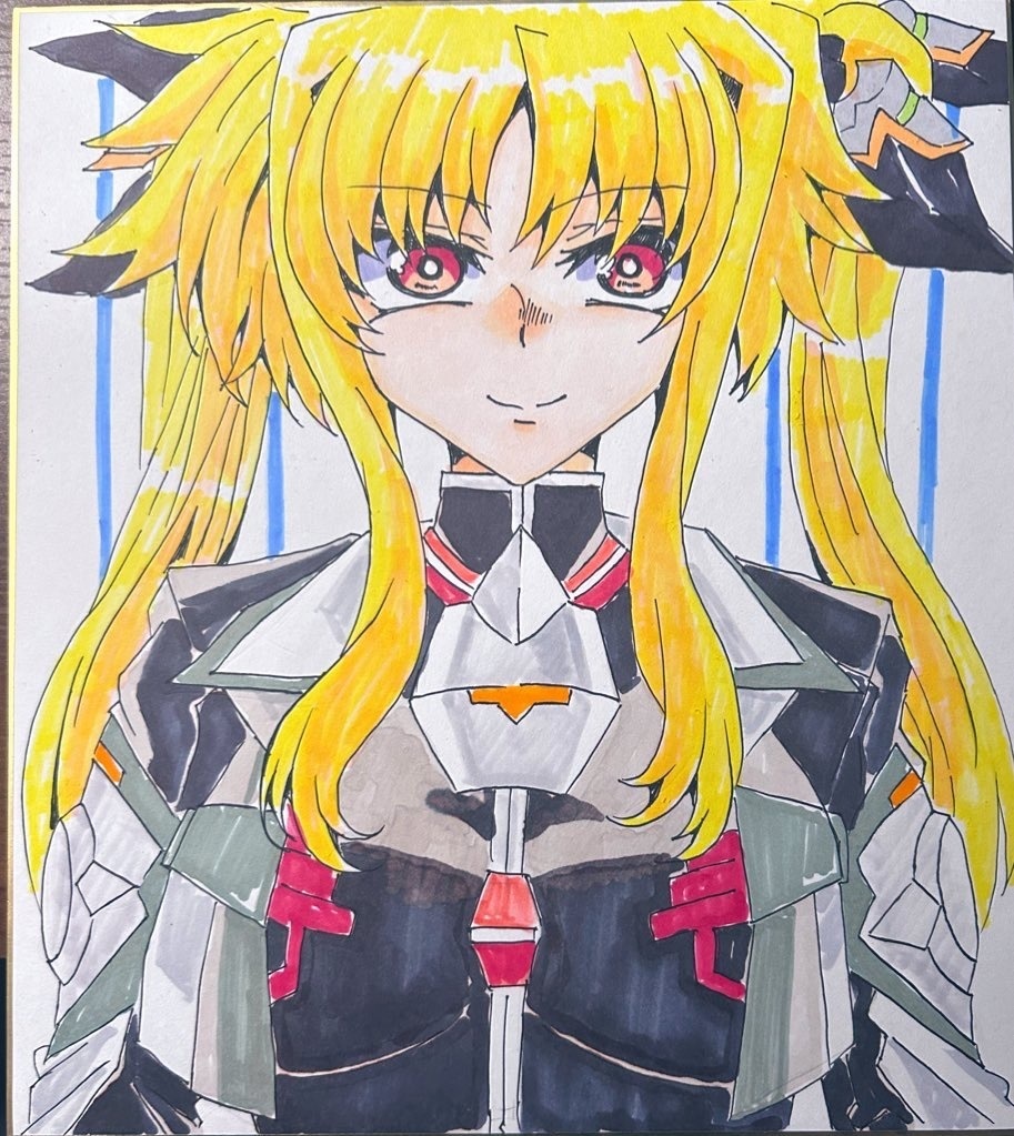 【色紙】フェイト・T・ハラオウン