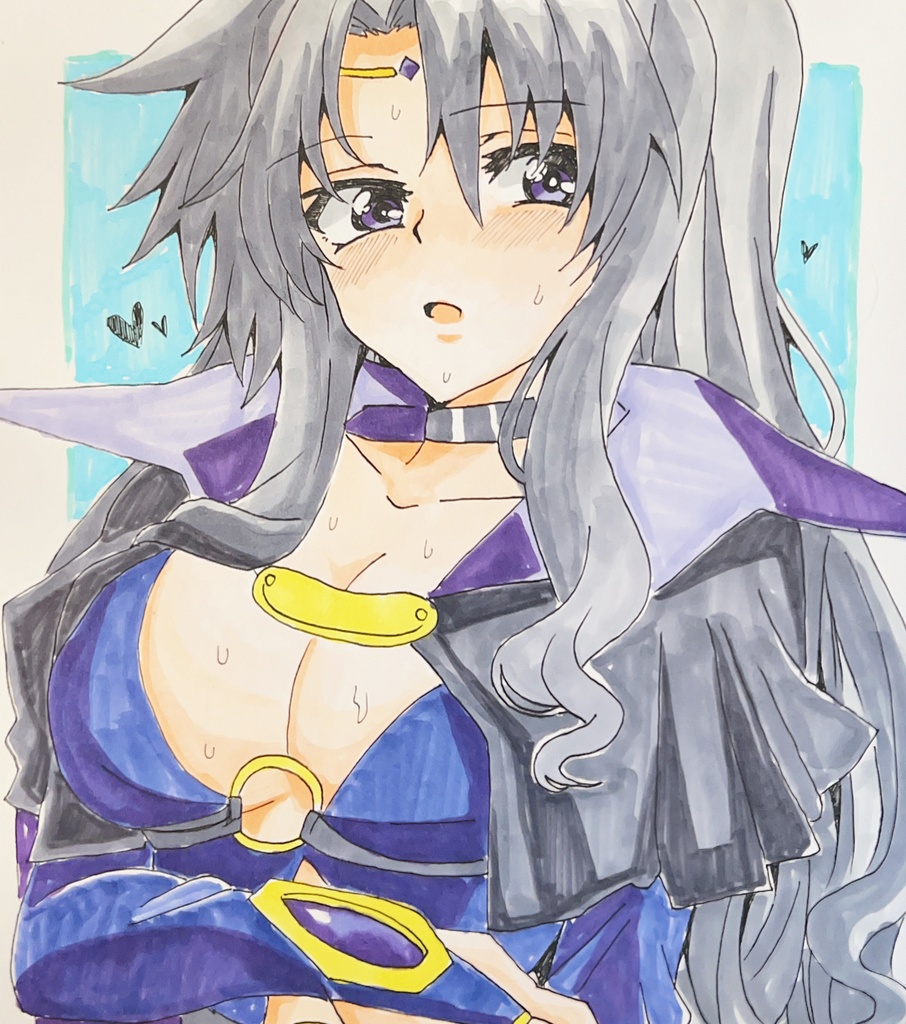 【色紙】プレシア・テスタロッサ