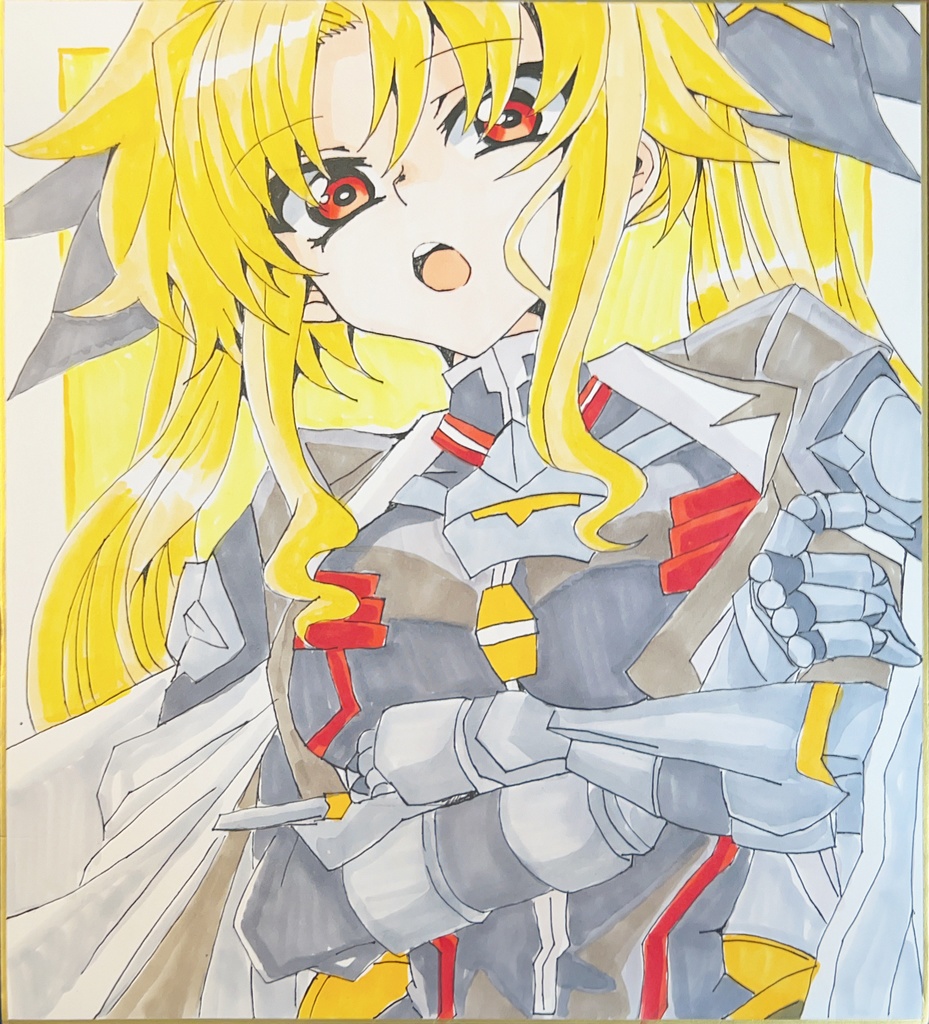 【色紙】フェイト・T・ハラオウン