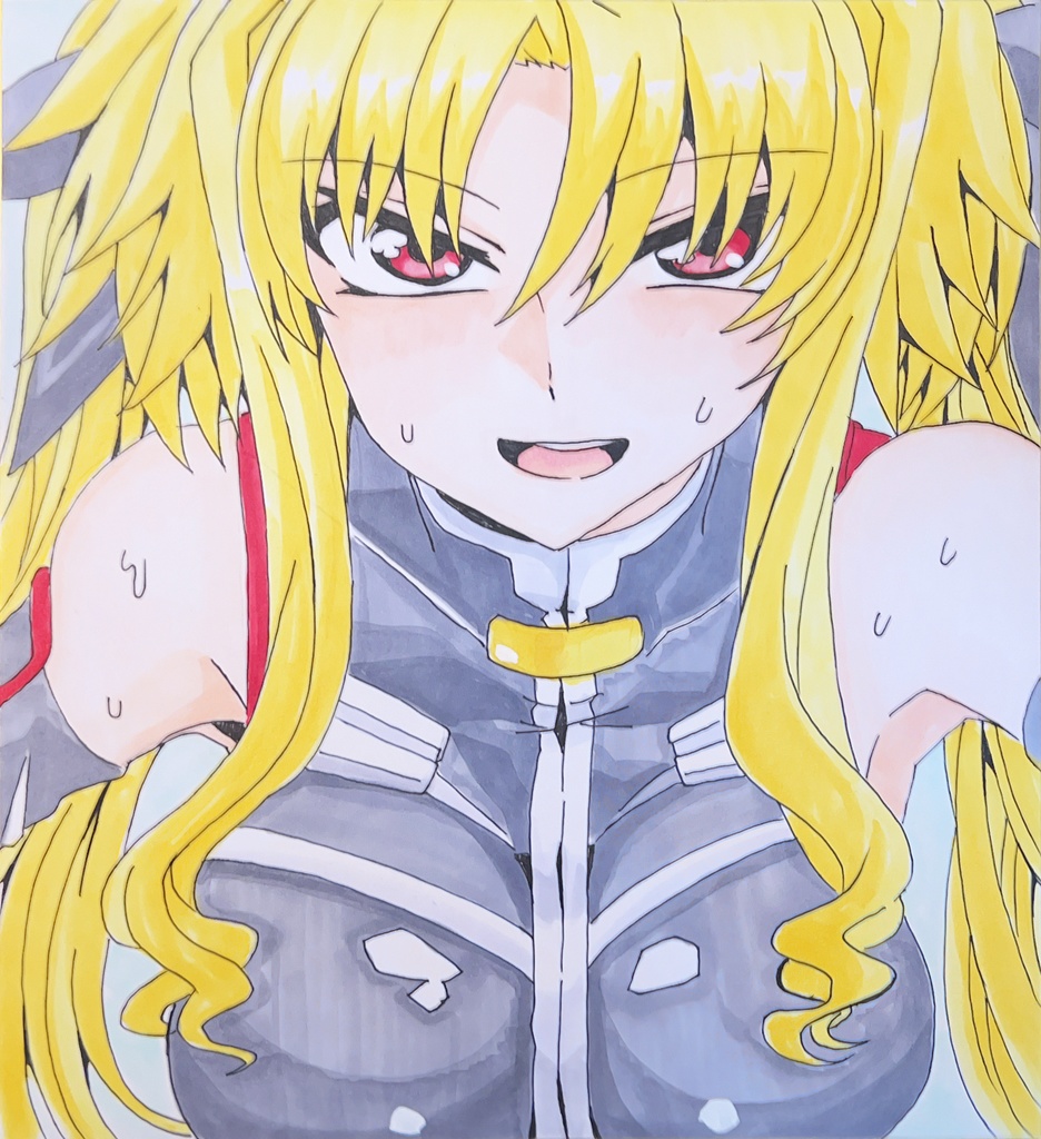 【色紙】フェイト・T・ハラオウン