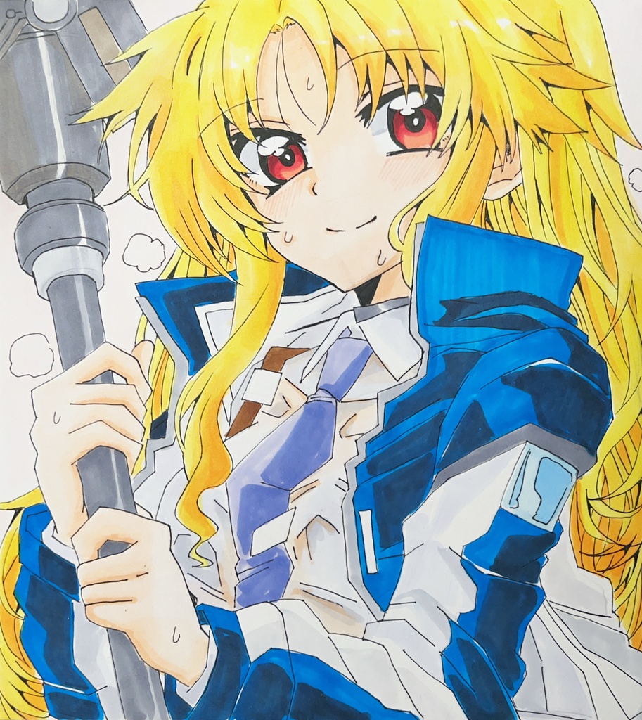 【色紙】フェイト・T・ハラオウン